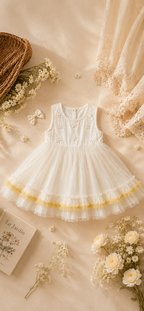 Lemon Tulle Set