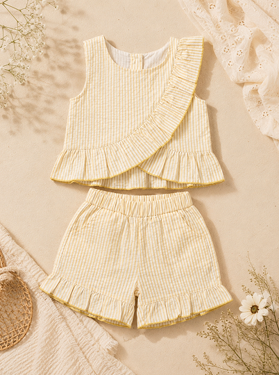 Lemon Ruffle Set