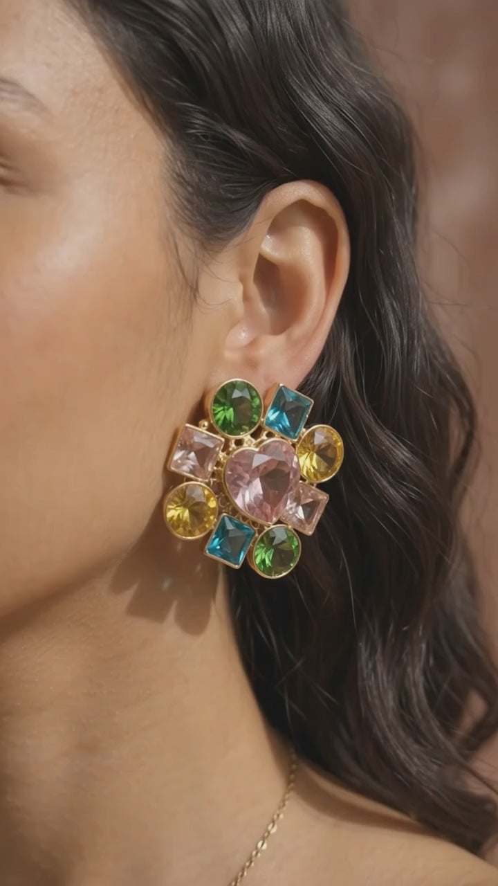 Crystal Garden Earrings